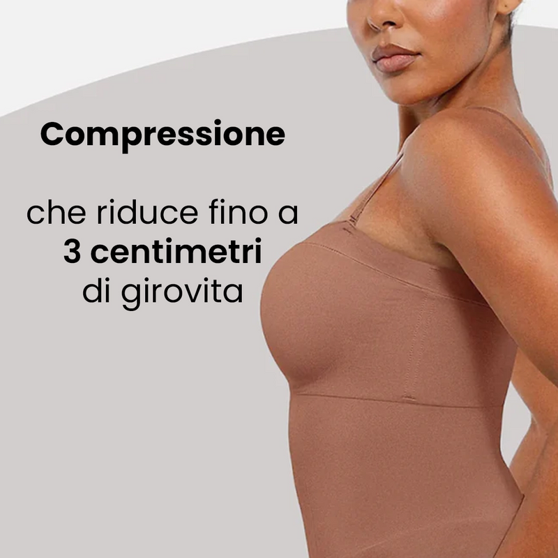 Body Modellante Con Spalline Removibili - Premium Shaper - Compra 1, Portane a Casa 2