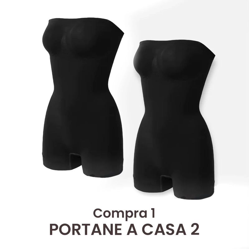Body Modellante Con Spalline Removibili - Premium Shaper - Compra 1, Portane a Casa 2