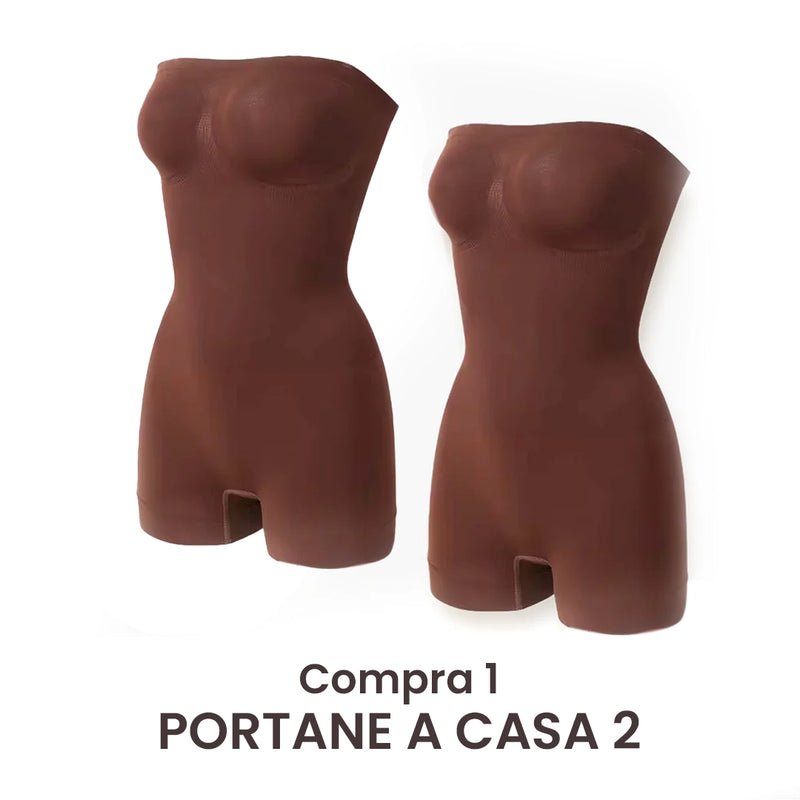 Body Modellante Con Spalline Removibili - Premium Shaper - Compra 1, Portane a Casa 2