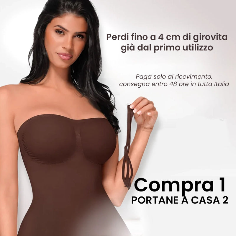 Body Modellante Con Spalline Removibili - Premium Shaper - Compra 1, Portane a Casa 2